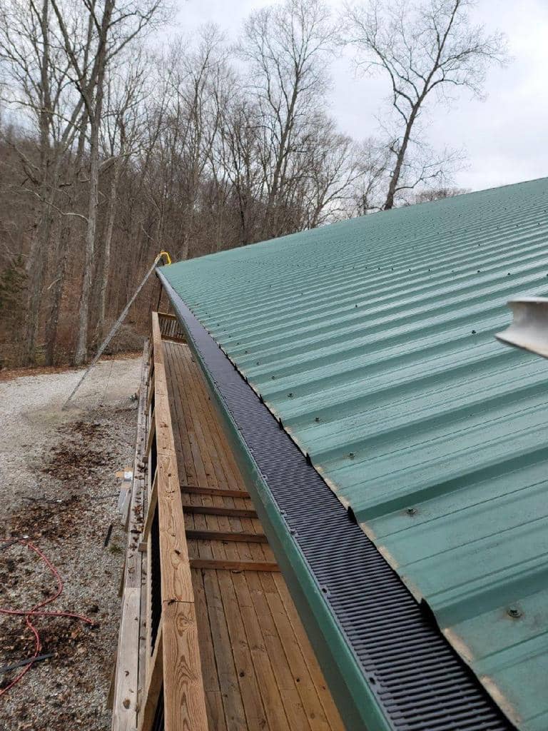 Remove, Reset, and Repitch Gutters and Gutter Guard Installation in Morgantown, IN Thumbnail